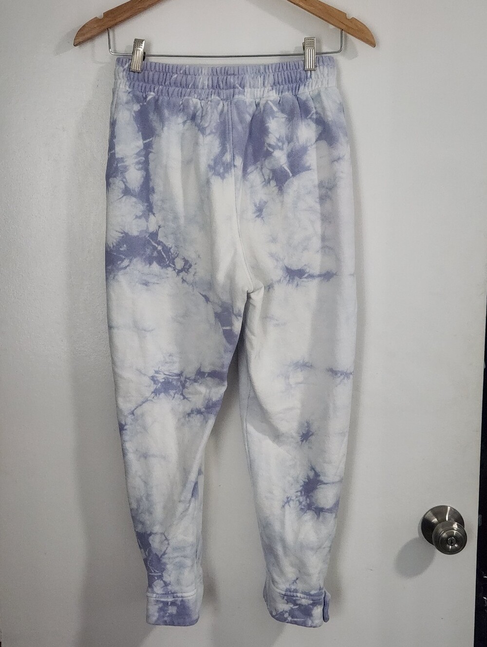 jonathan simkhai Tie Dye Joggers Size Small Blue Cloud organic cotton - Picture 5 of 13